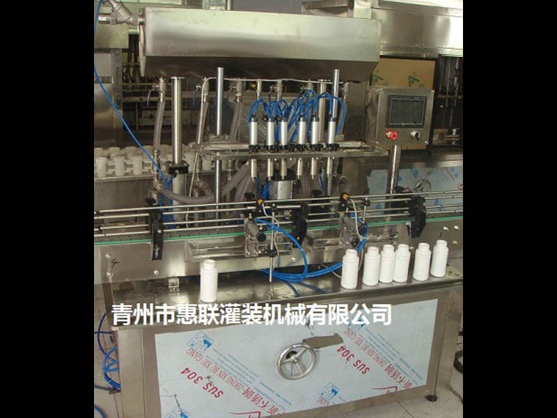 農(nóng)藥液體肥消毒液耐蝕型灌裝機(jī)