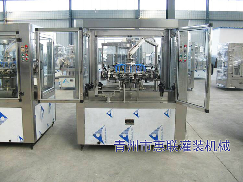 自動(dòng)翻轉(zhuǎn)式?jīng)_瓶機(jī)